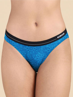 Tailor and Circus - Womens Blue Kasargod Puresoft Beechwood Modal Bikini