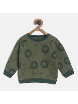 MINI KLUB - Baby Boys Olive Sweat Shirt
