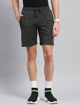 Monte Carlo - Men's Olive Solid Regular Fit Bermuda