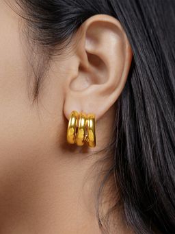SWASHAA - Mirabella 18K Gold Plated Earrings