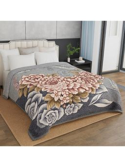 Signature - Albela Double Bed All Weather Blanket - Grey