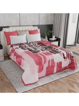 Signature - Kautilya Double Bed 2 Ply Heavy Winter Blanket - Red