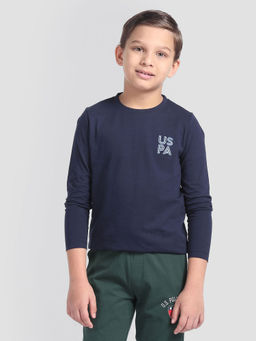 U.S. POLO ASSN. - Blue Cotton OKE02 T-Shirt