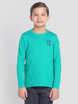 U.S. POLO ASSN. - Green Cotton OKE02 T-Shirt