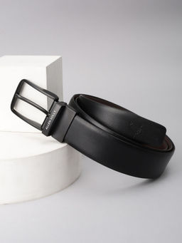 Allen Solly - Men Black Solid Formal Reversible Belt