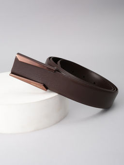 Allen Solly - Men Brown Solid Formal Belt