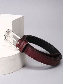 Van Heusen - Women Maroon Solid Casual Belt