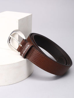 Van Heusen - Women Brown Textured Casual Belt
