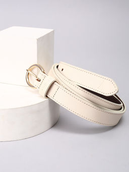Van Heusen - Women Beige Solid Casual Belt
