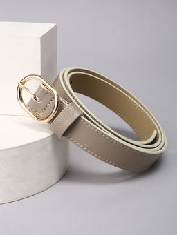 Van Heusen - Women Beige Solid Casual Belt