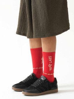 Gully Labs - Dvaita Kohl Black Artisan Leather Sneakers