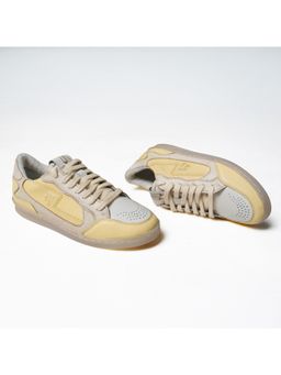 Gully Labs - The Kulfi Kesar Heritage Leather Sneakers For Women