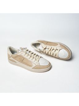 Gully Labs - The Kulfi Rabri Heritage Leather Sneaker For Men