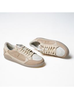 Gully Labs - The Kulfi Rabri Heritage Leather Sneakers For Women