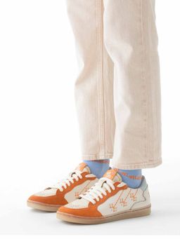 Gully Labs - Women's Saaj Orange Limited Edition Sneakers