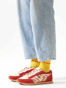 Gully Labs - 1928 Wizard Red Heritage Trainer Sneakers