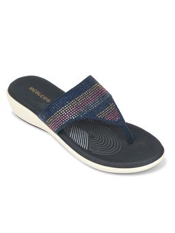 LIBERTY - Healers Jfl-69 Navy Blue Casual Sandals For Women