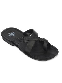 LIBERTY - A-Ha Mpu-60 Black Casual Thong Sandals For Men