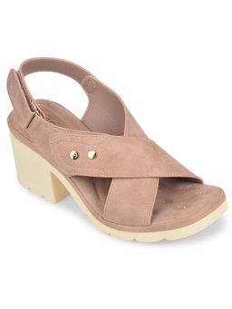 LIBERTY - Healers Zq-Dm-16 Pink Casual Sandal Heels For Women