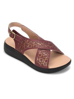 LIBERTY - Healers Zubie-7E Cherry Casual Sandal For Women