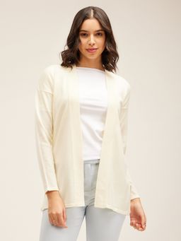 FableStreet - Livsoft Knitted Shrug - Off White