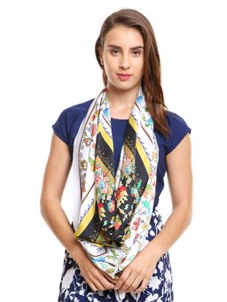 Modarta By Kamakshi - Floral Printed Square Scarf