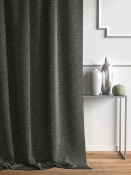 Ddecor Live Beautiful - 7 Feet Ready Made Curtain Green