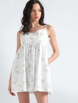 Tommy Hilfiger - White Fit And Flare Fit Dress