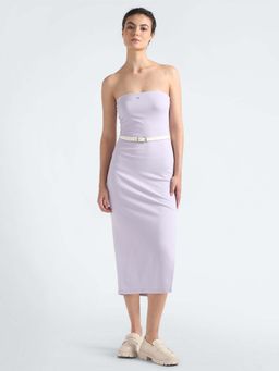 Tommy Hilfiger - Purple Bodycon Fit Dress