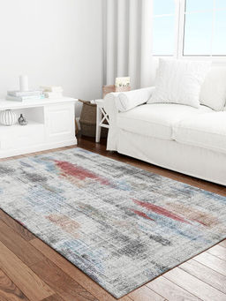 Neu Looms - Handmade Viscose Wool Anti-Skid Multi-Color Rug