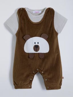 Hopscotch - Bear T-Shirt and Dungaree