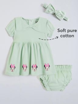 Hopscotch - Minnie Mouse Cotton Dress Headband With Bloomer