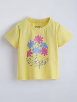 Hopscotch - Floral Cotton T-Shirt