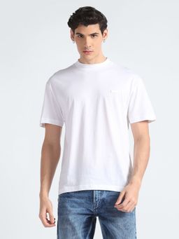 Calvin Klein - Solid Relaxed-Fit Cotton T-Shirt