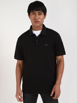 Calvin Klein - Solid Regular-Fit Cotton Polo T-Shirt