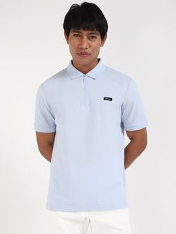 Calvin Klein - Solid Slim-Fit Cotton Polo T-Shirt