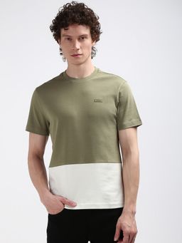 Calvin Klein - Colorblock Regular-Fit Cotton T-Shirt