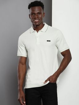 Calvin Klein - Solid Slim-Fit Cotton Polo T-Shirt