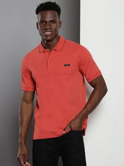 Calvin Klein - Solid Slim-Fit Cotton Polo T-Shirt