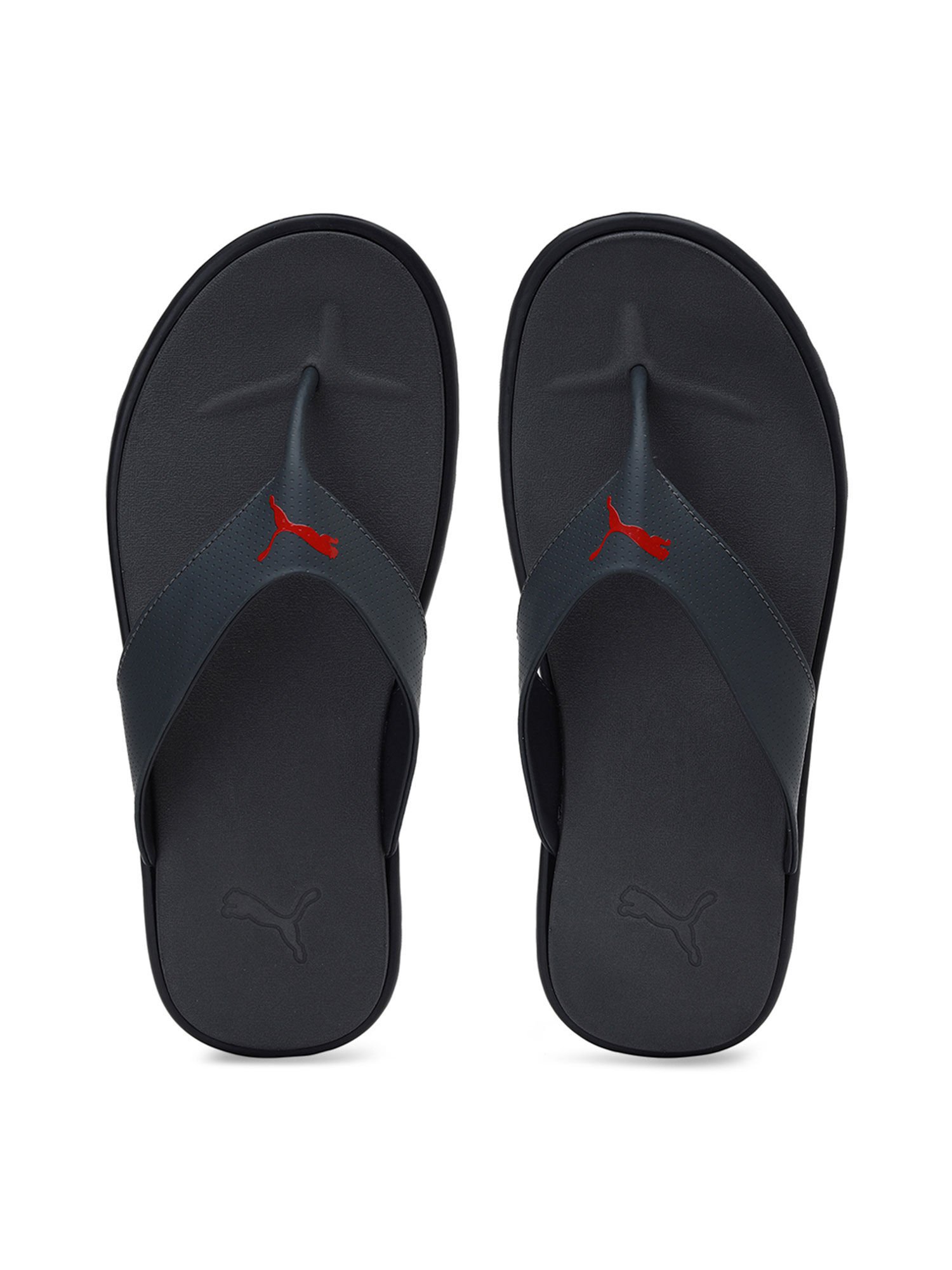Buy Puma Galaxy Comfort Men Grey Flipflops Online