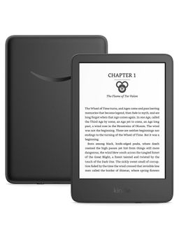 Amazon - Kindle(2022 Release)The lightest and compact Kindle, 6300 ppi High-Resolution Display (Black)
