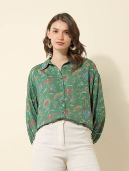 U.S. POLO ASSN. - Floral Printed Regular Fit Shirt
