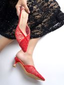 Red color option, Currently selected