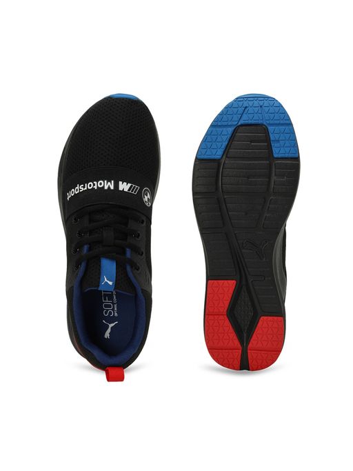 Buy Puma BMW MMS Wired Run Unisex Black Sneakers Online