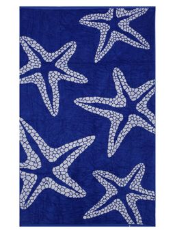 Creeva - Starfish Mosaic Beach Towel Coastal Blue