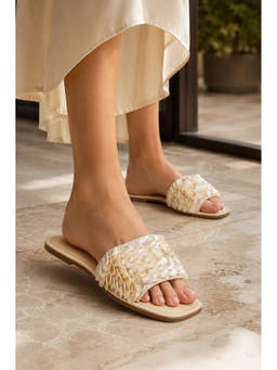 CHLLEN - Pearl Bloom Flats