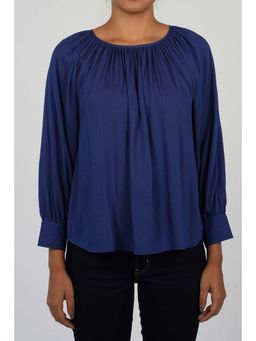 Levi's - Women Round Neck Blue Top