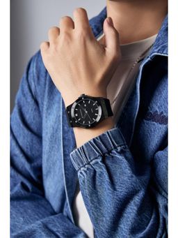 Giordano - Stainless Steel Strap Black Dial Automatic Watch (Gz-50208) (M)