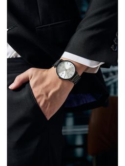 Giordano - Stainless Steel Strap White Dial Analog Quartz Watch (Gz-50211) (M)