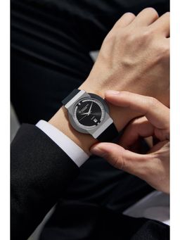 Giordano - Silicon Strap Black Dial Analog Quartz Watch (Gz-50228) (M)